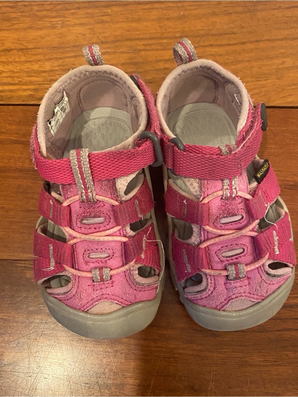 Keen Kids Pink Strappy Outdoor Sandals